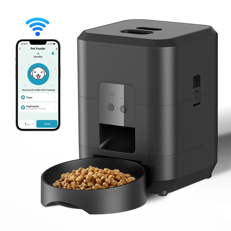 Programmable automatic dog feeder