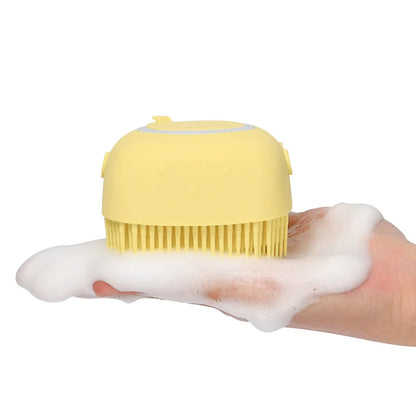 Pet Shampoo Dispenser Brush