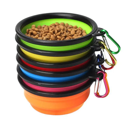 Portable Dog Feeder for Food and Water