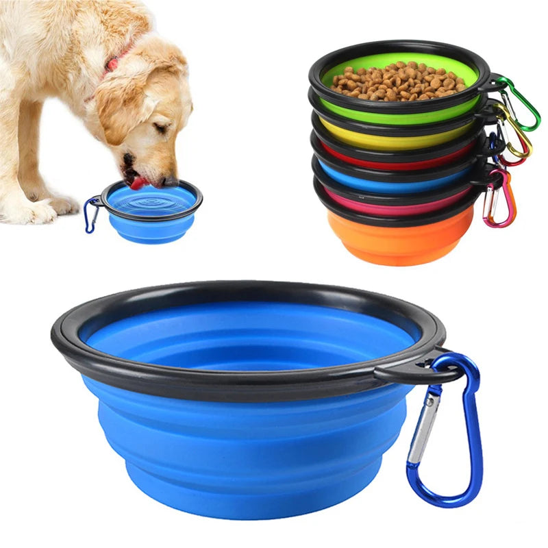 Portable Dog Feeder for Food and Water