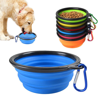 Portable Dog Feeder for Food and Water