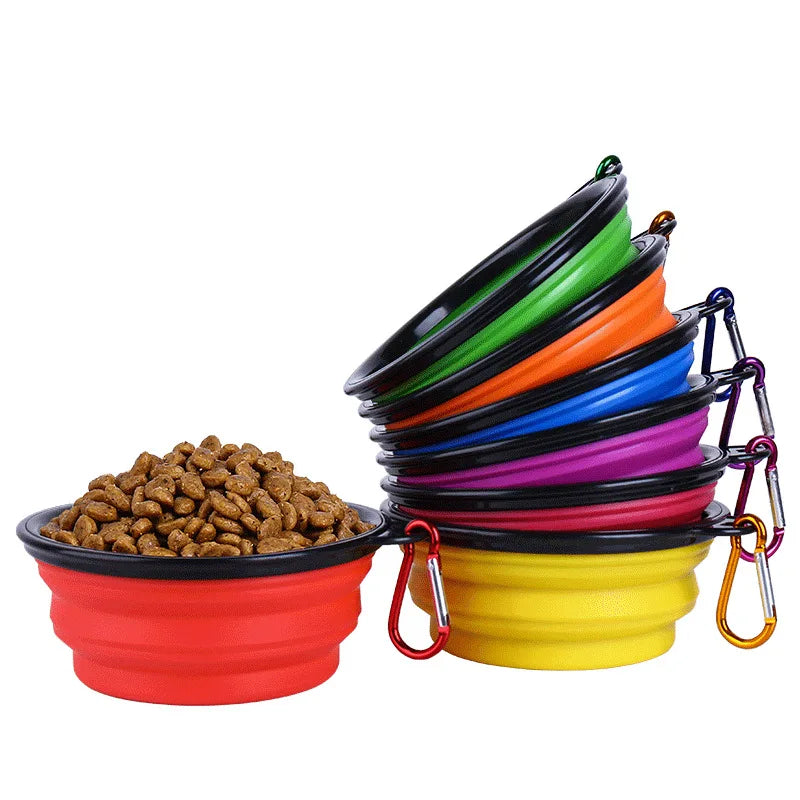 Portable Dog Feeder for Food and Water