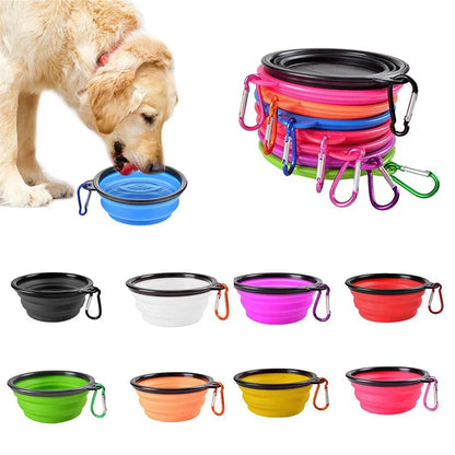 Portable Dog Feeder for Food and Water