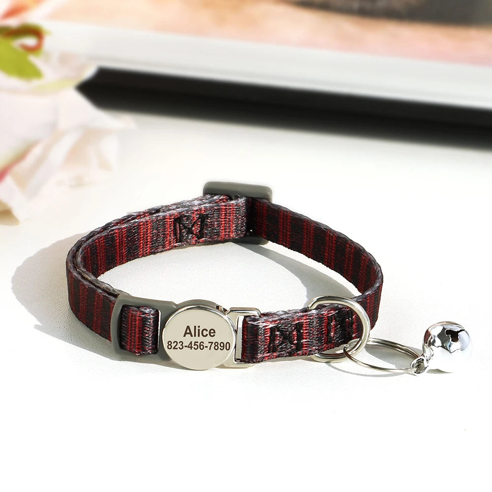 Cat Collar Personalised