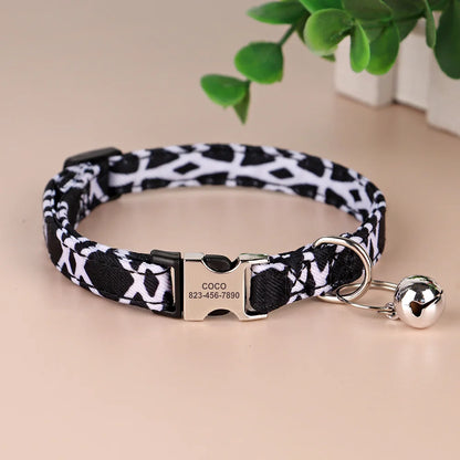 Cat Collar Personalised