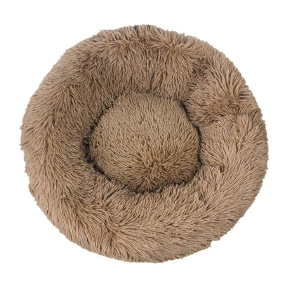 Large Dog Beds - Soft Round Plush