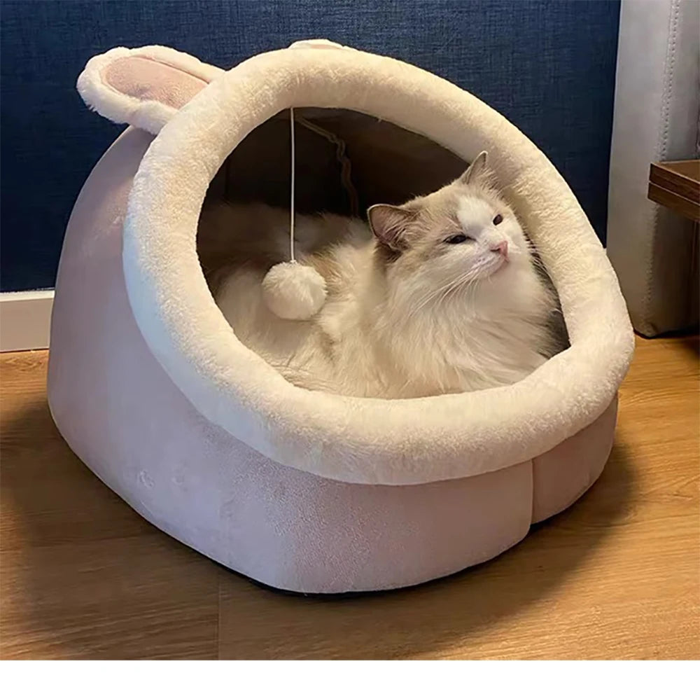 Cat and Puppy Tent Cave Bed