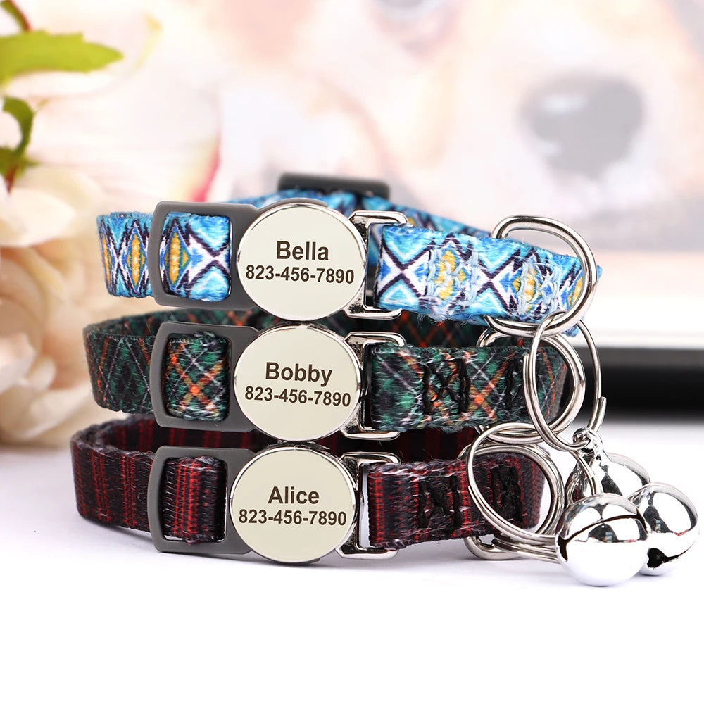 Cat Collar Personalised