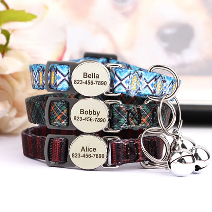 Cat Collar Personalised