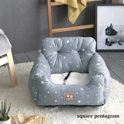 Pet Car Seat Bed Travel Sofa Bed