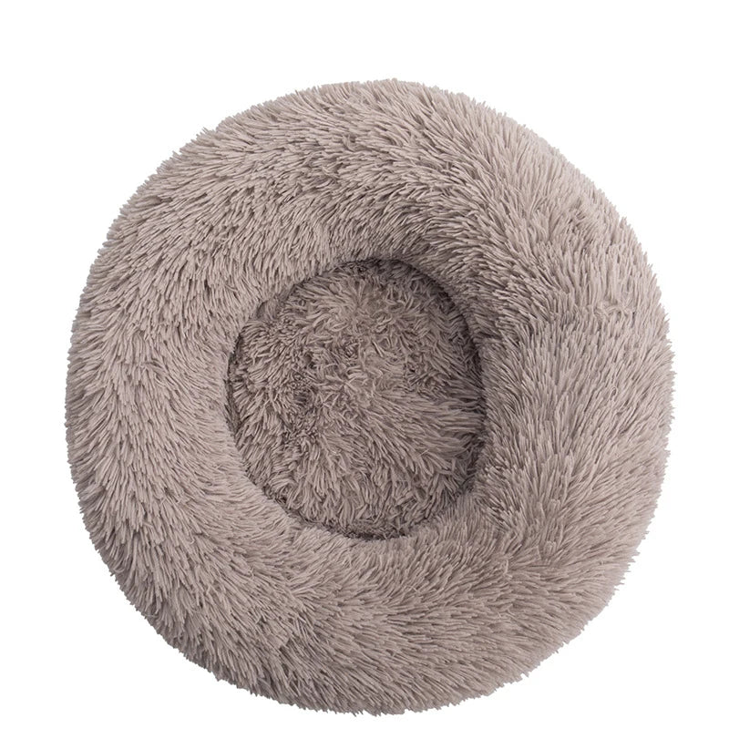 Large Dog Beds - Soft Round Plush