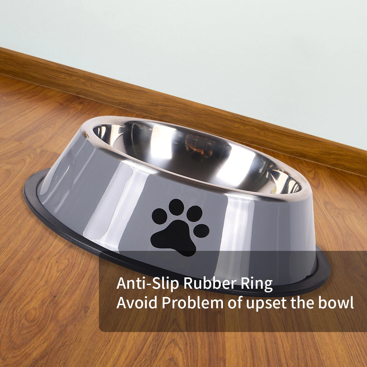 Stainless Steel Feeding Bowl for Cats and Dogs