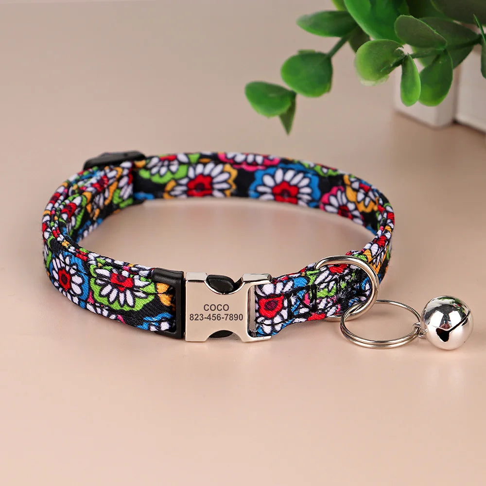 Cat Collar Personalised