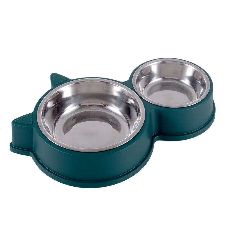 Puppy Kitten Stainless Steel Food Bowl and Drinker