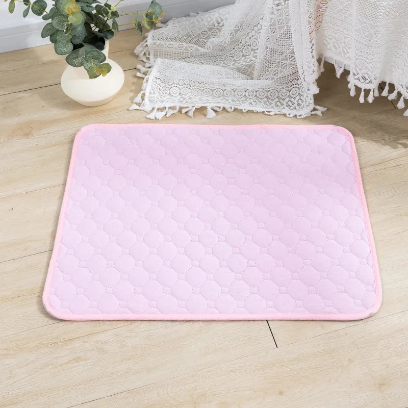 Washable Reusable Four-Layer Waterproof Pet Pee Mat