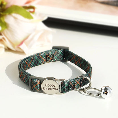 Cat Collar Personalised