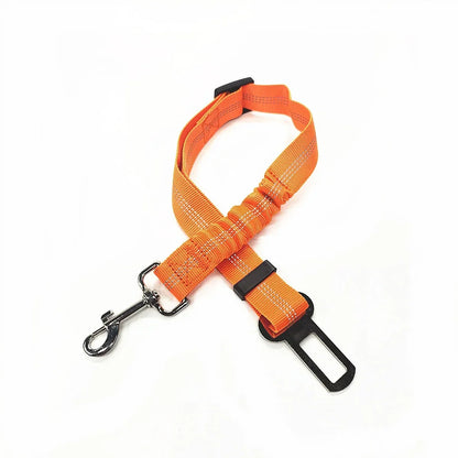 Dog Car Seat Belt with Lead Clip