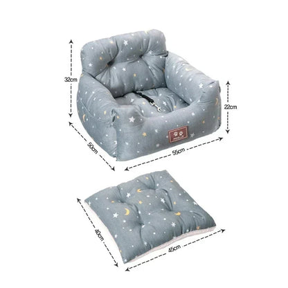 Pet Car Seat Bed Travel Sofa Bed