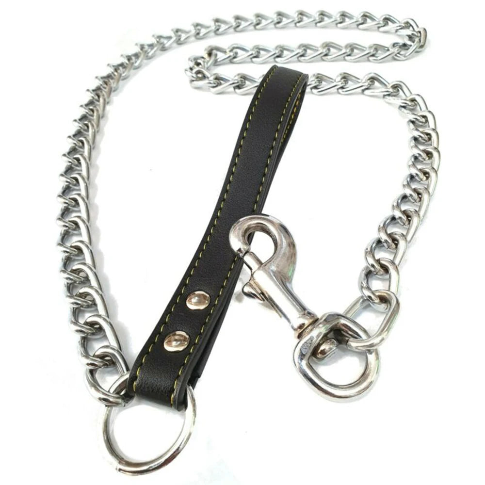 Dog Chain Leash -  Strong Metal Chain