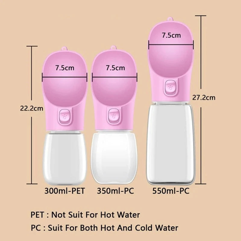 Portable Outdoor Pet Water Bottle