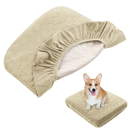 Dog Bed Quilted Cover Washable Waterproof