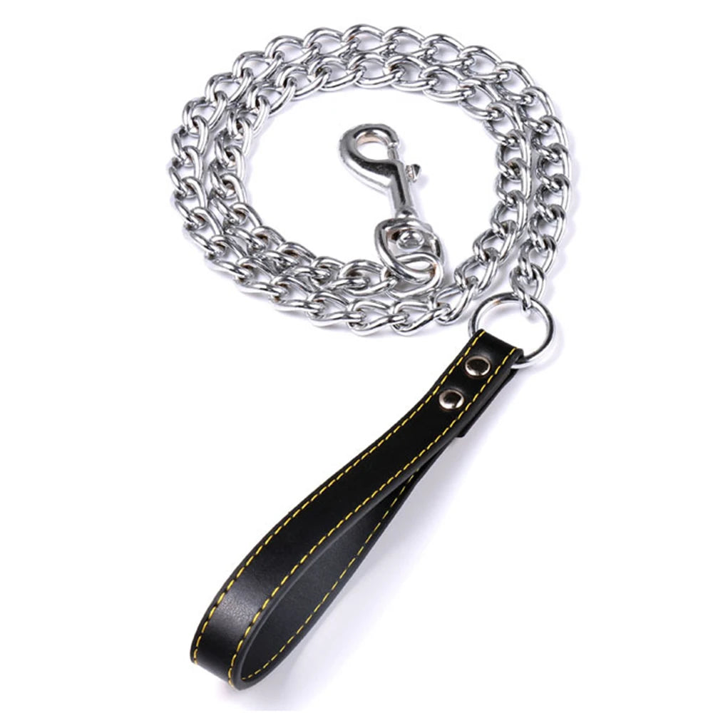 Dog Chain Leash -  Strong Metal Chain