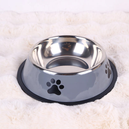 Stainless Steel Feeding Bowl for Cats and Dogs