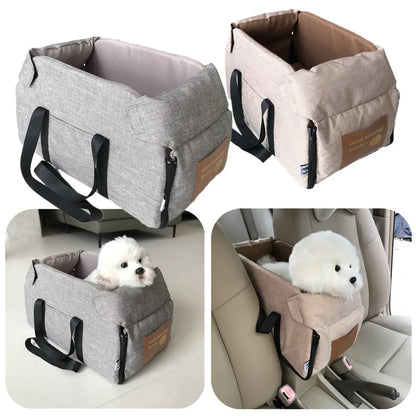 Dog Car Seat Bed Portable Dog Carrier for Small Dogs