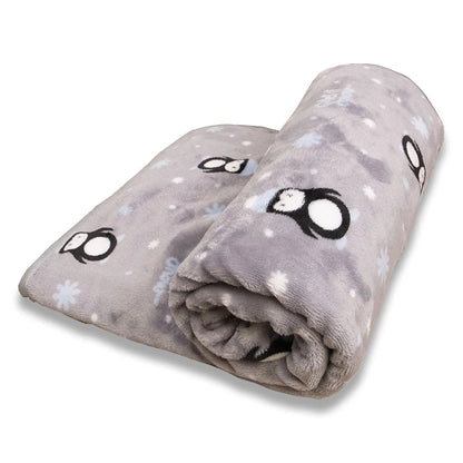 Soft Flannel Dog Blanket Winter Warm and Comfortable