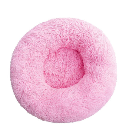 Large Dog Beds - Soft Round Plush