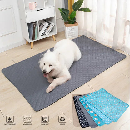 Washable Reusable Four-Layer Waterproof Pet Pee Mat