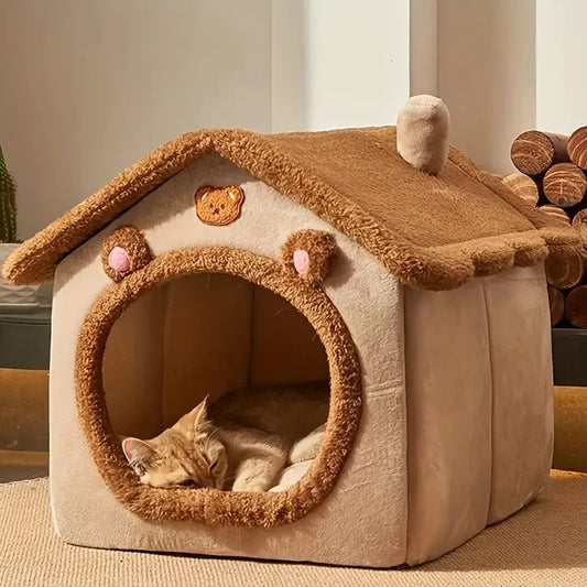 Washable Cave House for Cat and Puppy