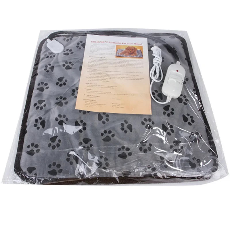 Pet Heated Mat Temperature Adjustable for Dog and Cat