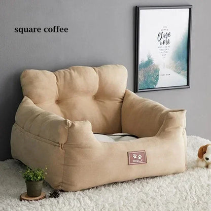 Pet Car Seat Bed Travel Sofa Bed