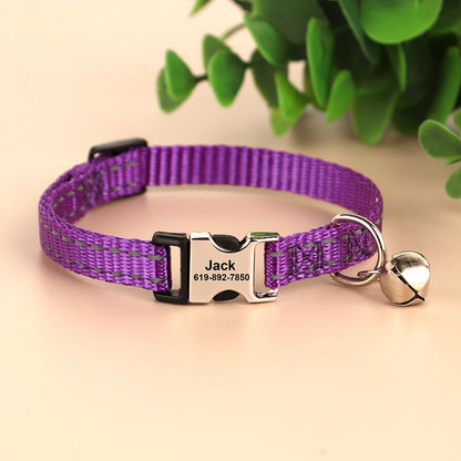 Cat Collar Personalised