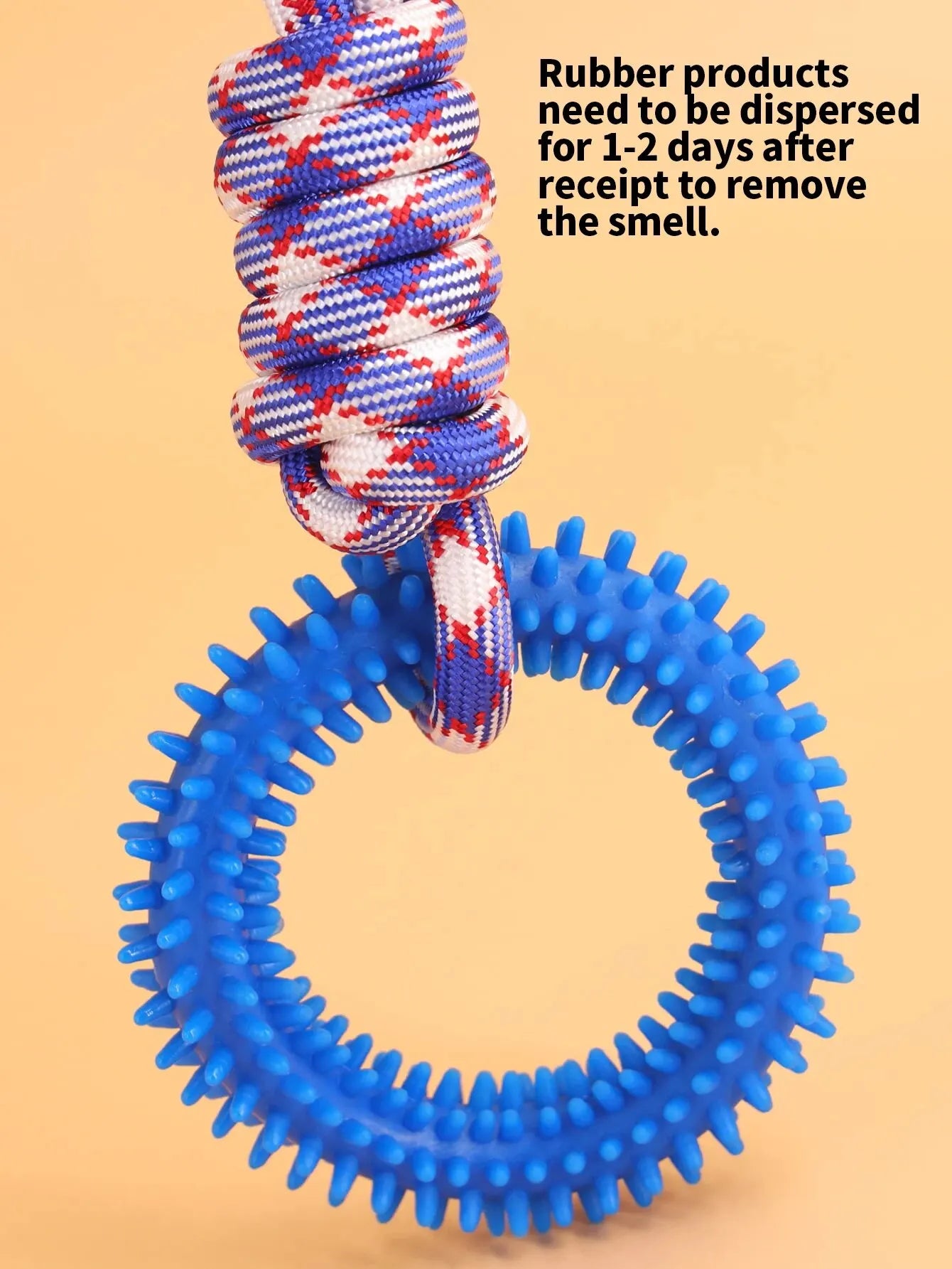 Dog Tug Toy - Teeth Cleaning Ring