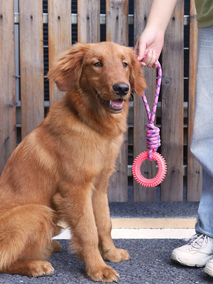 Dog Tug Toy - Teeth Cleaning Ring