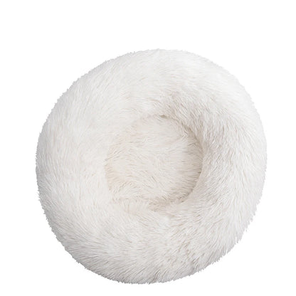 Large Dog Beds - Soft Round Plush