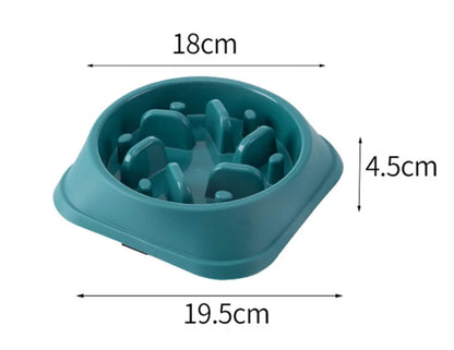 Non-Slip Slow Feeder Bowl for Dogs