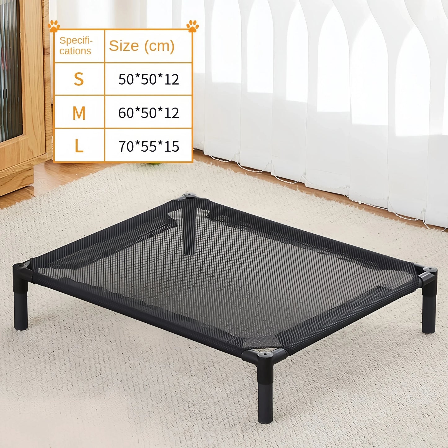 Raised Pet Bed for Dog and Cat