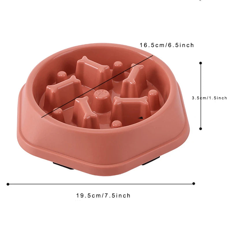 Dog Slow Feeding Bowl for Better Health