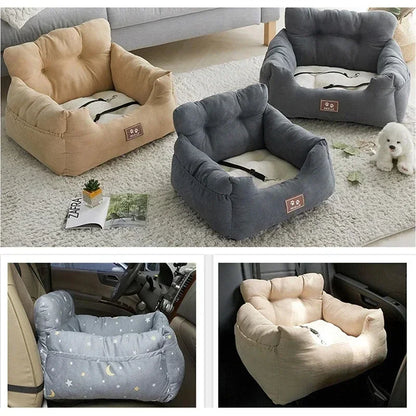 Pet Car Seat Bed Travel Sofa Bed