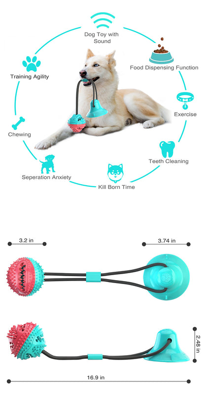 Dog Enrichment Toys - Interactive Chewing and Teeth Cleaning