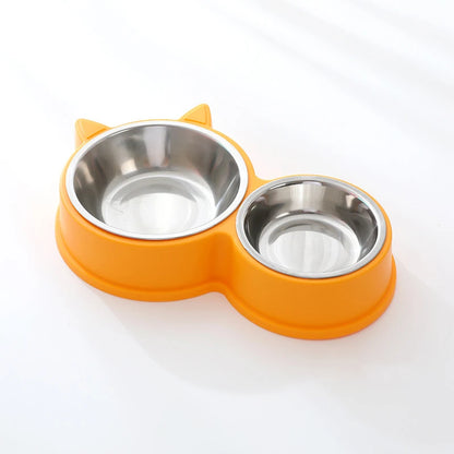 Puppy Kitten Stainless Steel Food Bowl and Drinker