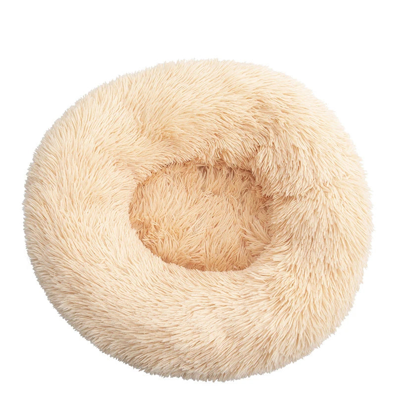 Large Dog Beds - Soft Round Plush