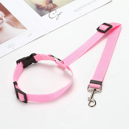 Dog Car Seat Belt and Leash