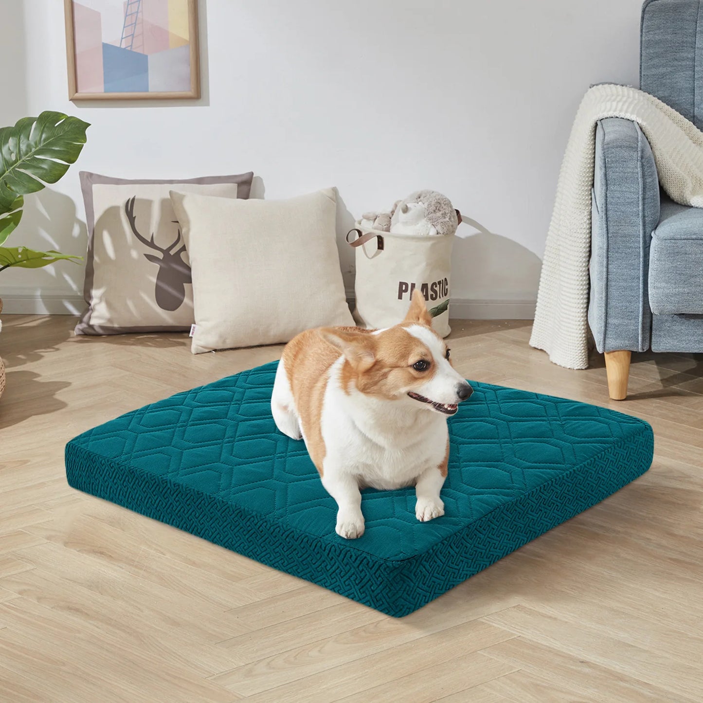 Waterproof Washable Dog Bed Covers Quilted