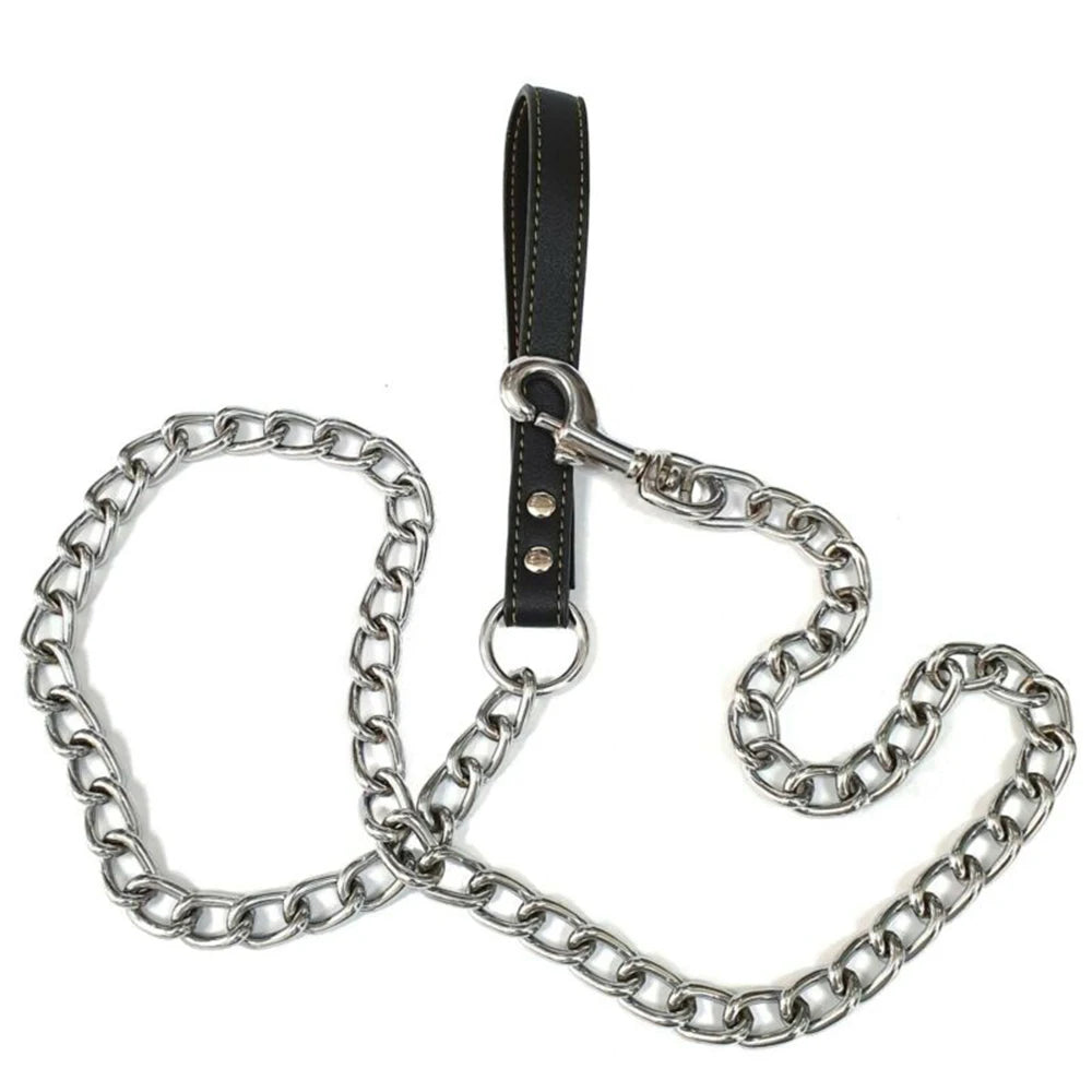 Dog Chain Leash -  Strong Metal Chain