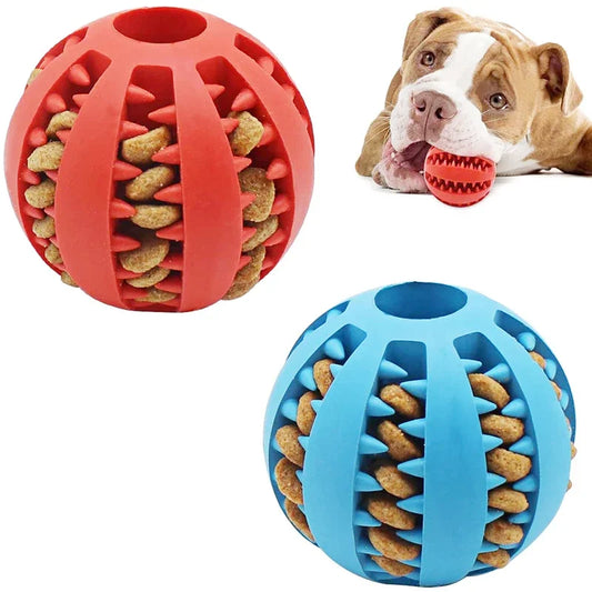 Teething Dog Toys - Tooth Cleaning and Play