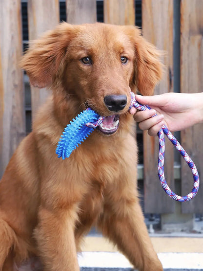 Dog Tug Toy - Teeth Cleaning Ring